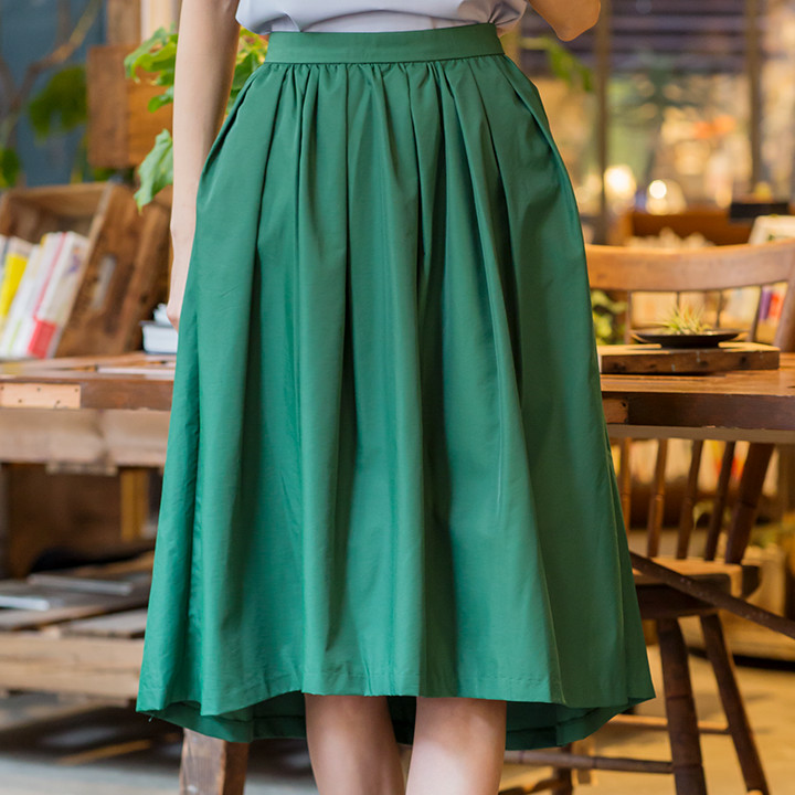 グリーンヘムスカート | ラインナップ | ファッションレンタル【EDIST. CLOSET】