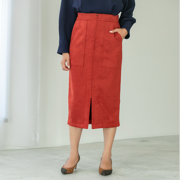 スウェードライクタイトスカート | ラインナップ | ファッションレンタル【EDIST. CLOSET】