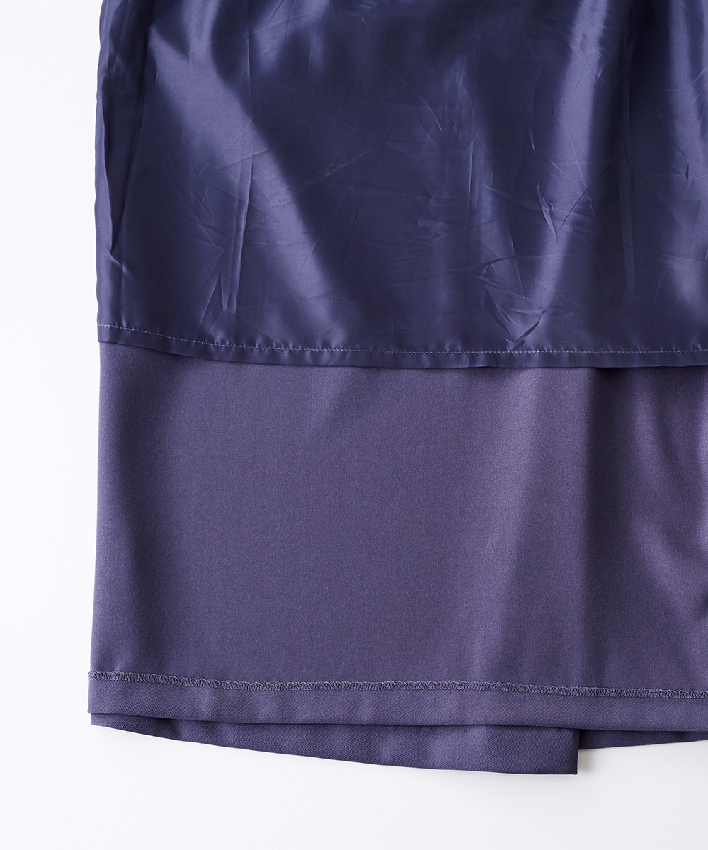 ★10％OFF★タックギャザーIラインスカート | WEBストア | ファッションレンタル【EDIST. CLOSET】