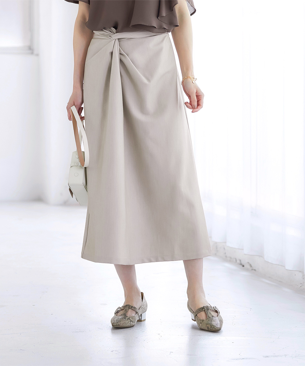 ツイストデザインリラックススカート | WEBストア | ファッションレンタル【EDIST. CLOSET】