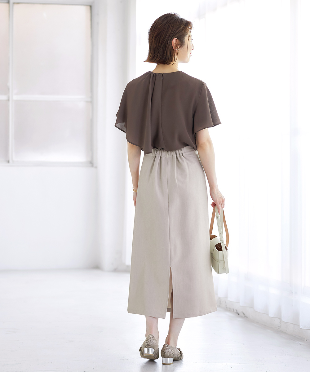 ツイストデザインリラックススカート | WEBストア | ファッションレンタル【EDIST. CLOSET】