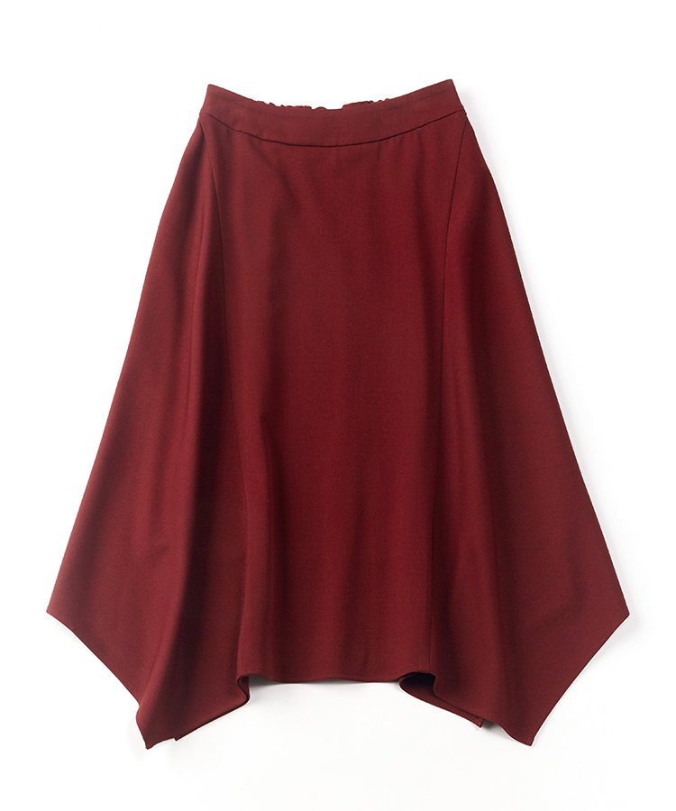 ボルドーアシメトリースカート | WEBストア | ファッションレンタル【EDIST. CLOSET】