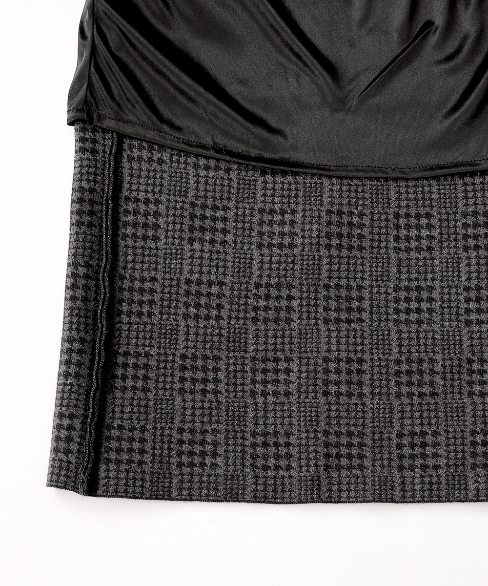 グレンチェックジャガードニットスカート | WEBストア | ファッションレンタル【EDIST. CLOSET】
